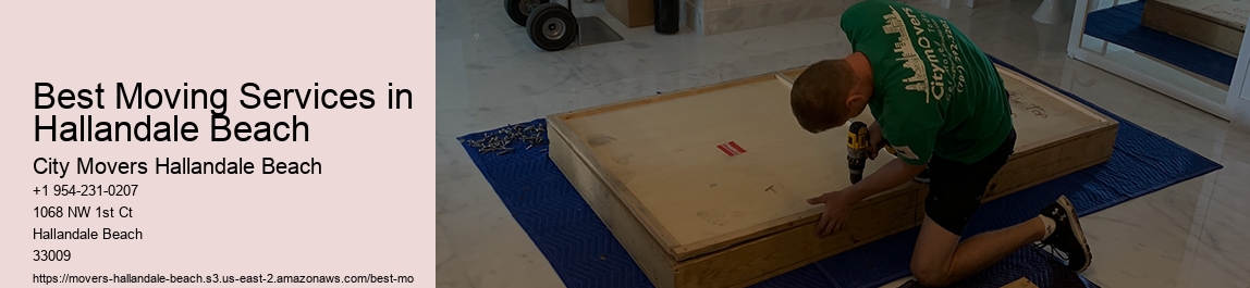 Best Moving Services in Hallandale Beach