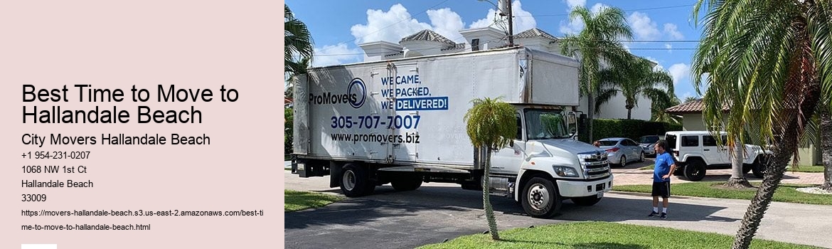 Best Time to Move to Hallandale Beach