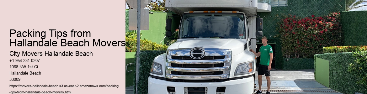 Packing Tips from Hallandale Beach Movers